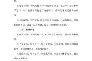 如何利用前沿技术优化篮球训练计划:提升效率与效果的全面指南